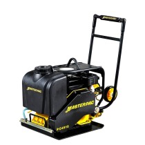 Plaque vibrante poignée basse vibration Honda GX160 avec réservoir, tapis et roue – PCV 4515 H.1