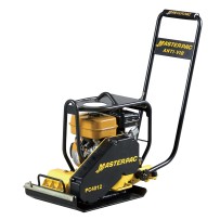 Plaque vibrante Honda GX160 avec réservoir, tapis et roue – PC 4012 H.1