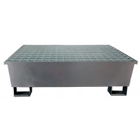Bac de rétention acier galvanisé 950 à 1400 kg 