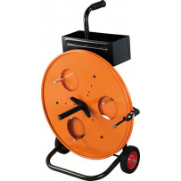 Dévidoir mobile multiformat pour feuillards PP et PET 