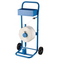 Dévidoir mobile pour feuillard textile 