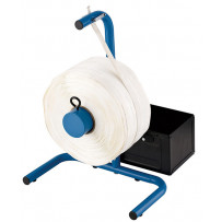 Dévidoir portatif pour feuillard textile 