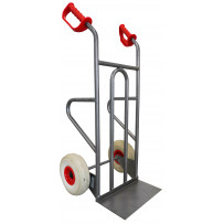 Diable acier tablier droit poignées ouvertes à chargement vertical et horizontal 250 kg 