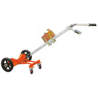 Diable porte-fût métal et plastique à rebord 450 kg 