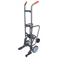 Diable porte-fût acier à basculement assisté 500 kg 