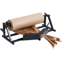 Dérouleur-coupeur-froisseur rouleau papier 