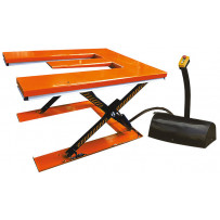 Table élévatrice électrique plateau en E 1000 et 2000 kg 