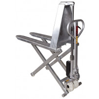 Transpalette manuel haute levée galvanisé 1000 kg 