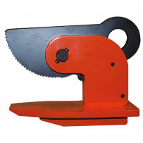 Pince simple à prise horizontale pour tôle plate 1500 et 3000 kg 