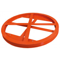Plateau rotatif ajouré pour table élévatrice gamme HW 