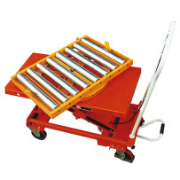 Rouleaux montés sur plateau pivotant 