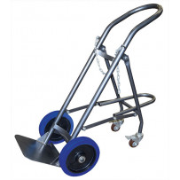 Diable porte 1 bouteille avec béquille escamotable 120 kg 