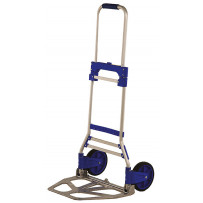 Diable aluminium télescopique et pliable 120 kg 