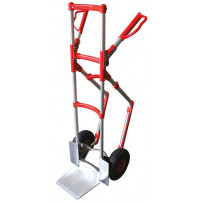 Diable aluminium brasseur bavette rabattable 300 kg 