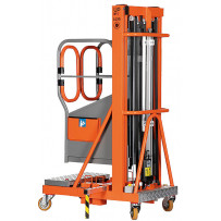 Nacelle semi-électrique aluminium hauteur de travail 5 mètres 